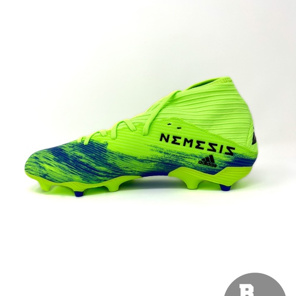 ADIDAS  Men's Nemeziz 19.3 FG Soccer Cleats Green FV3988 multiple sizes 7M - Picture 2 of 6